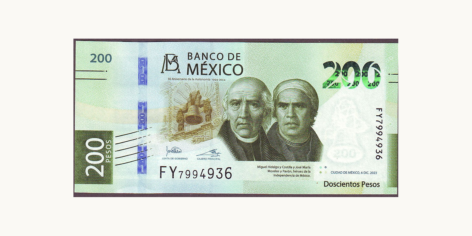 200 pesos 2023