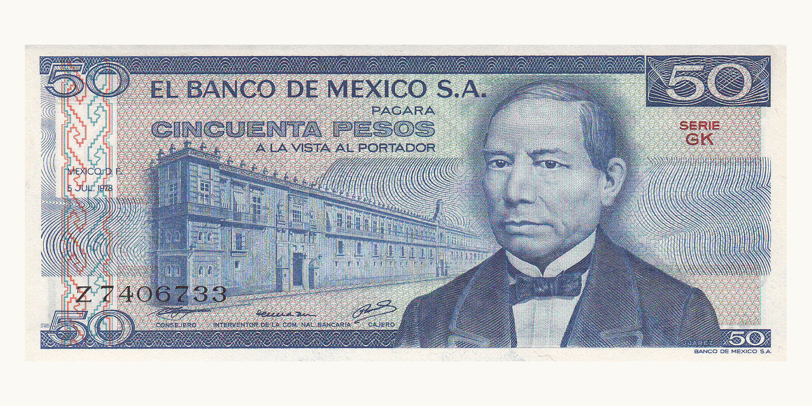 50 pesos 1978
