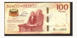 100 pesos 2016