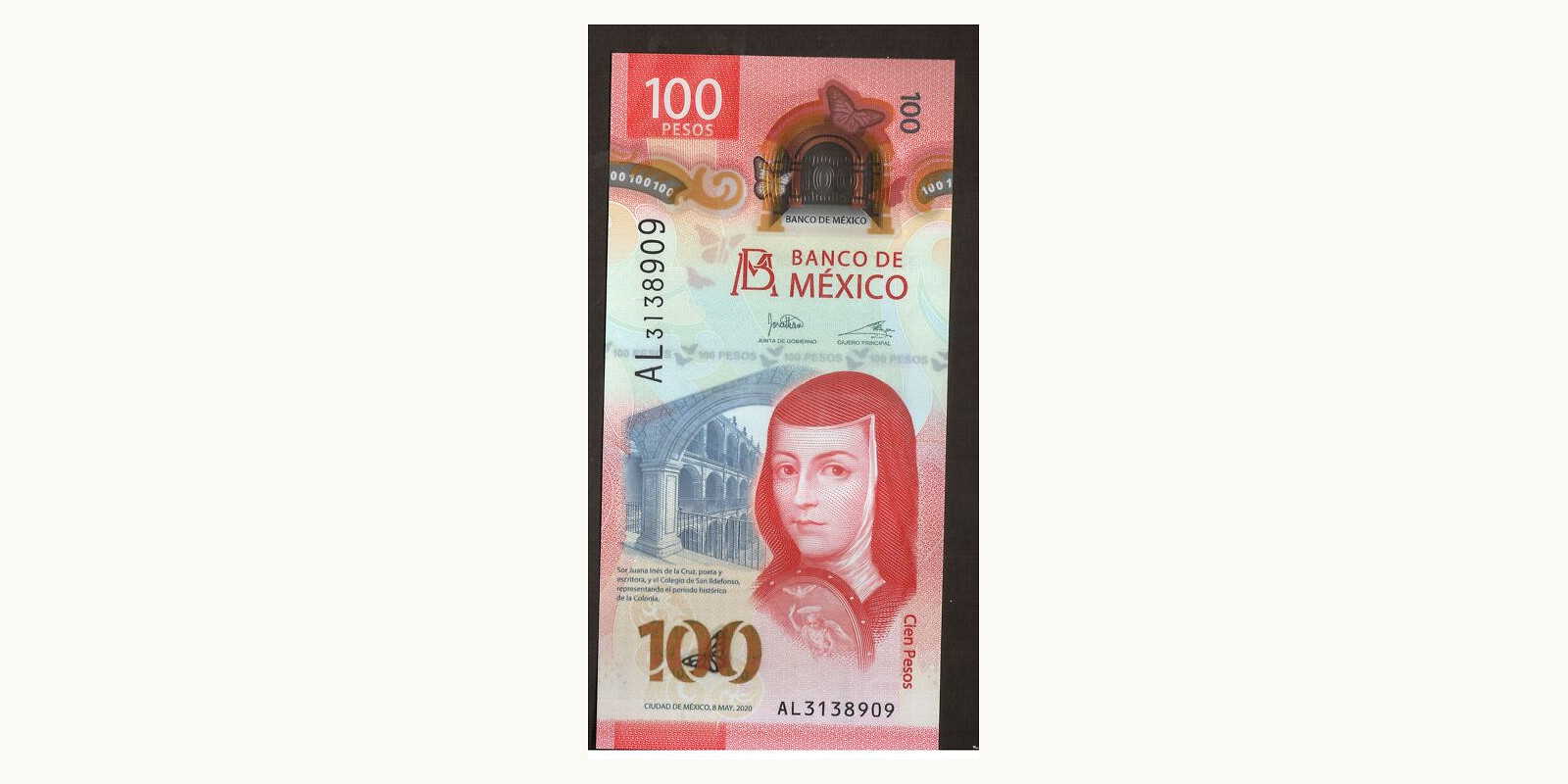 100 pesos 2020