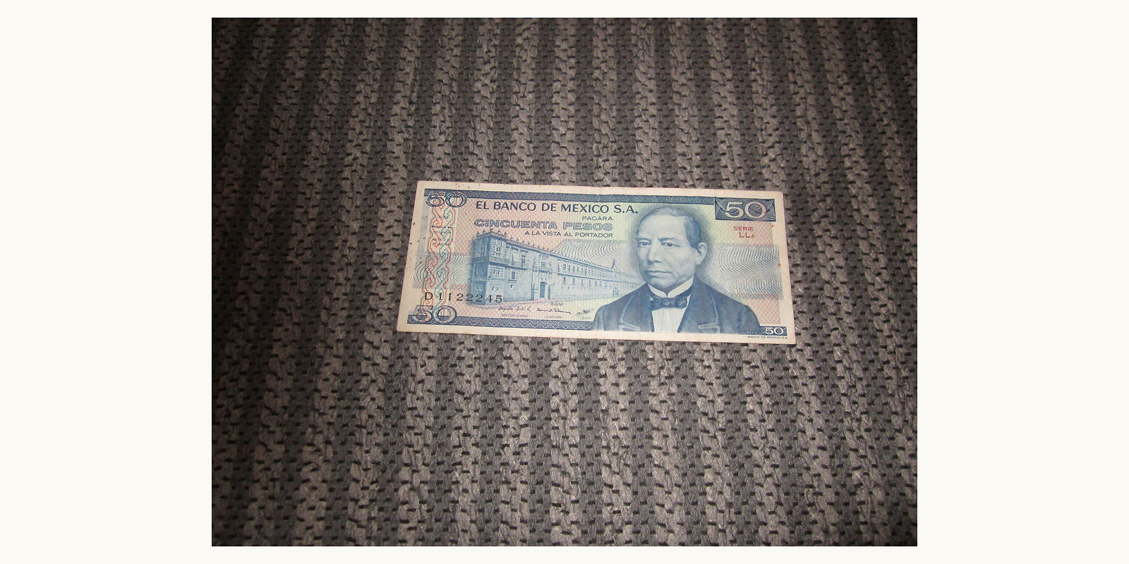 50 peso Мексика 1981 — Лицевая сторона