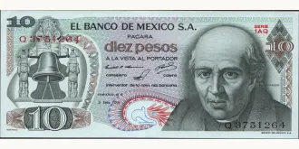 10 pesos 1971