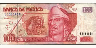 100 pesos 2000