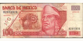 100 pesos 2008