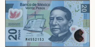 20 pesos 2011
