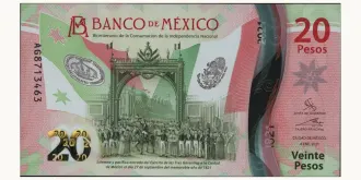 20 pesos 2021