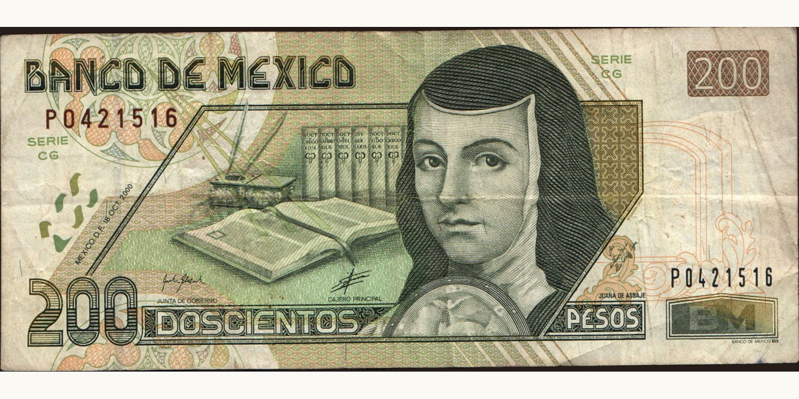 200 pesos 2000