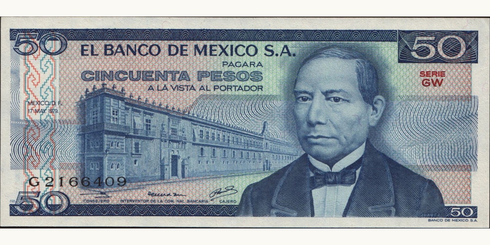 50 pesos 1979