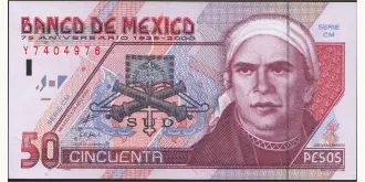 50 pesos 2000