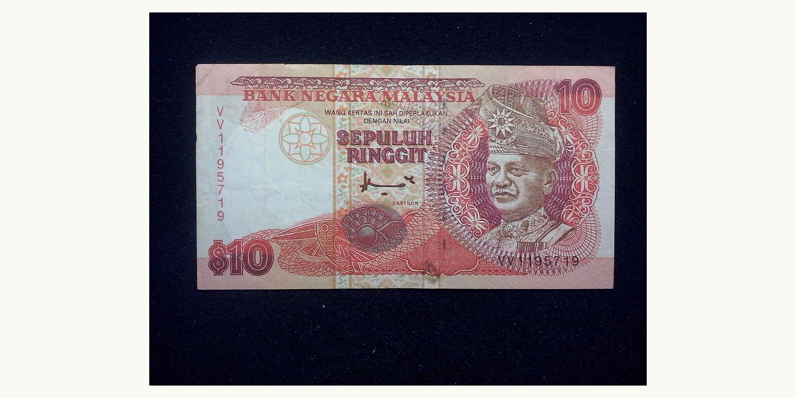 10 ringgit 1989