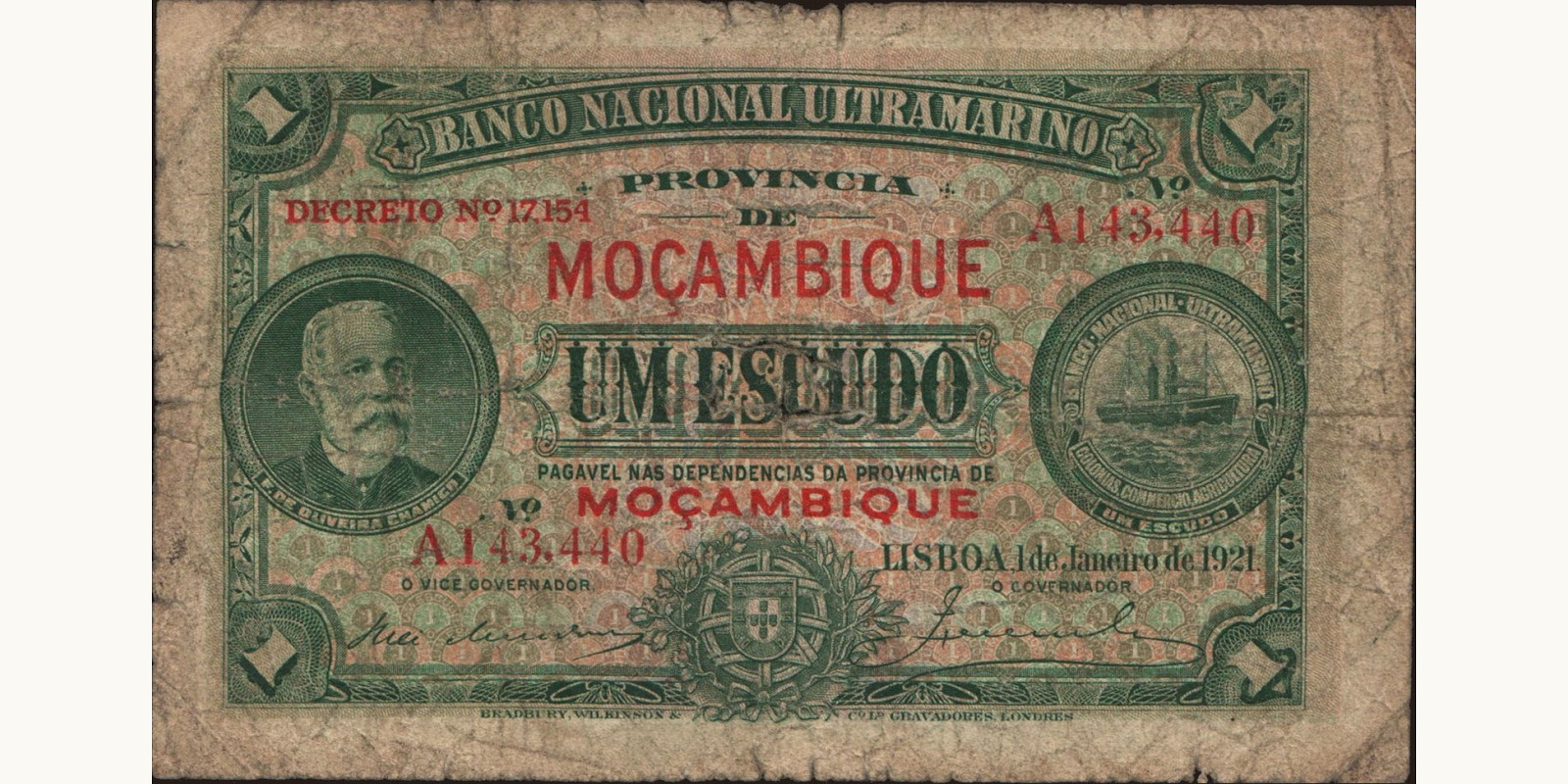 1 escudos 1921