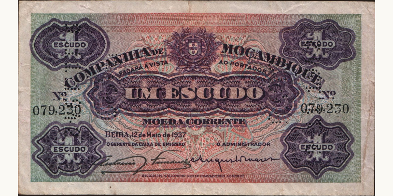 1 escudos 1937