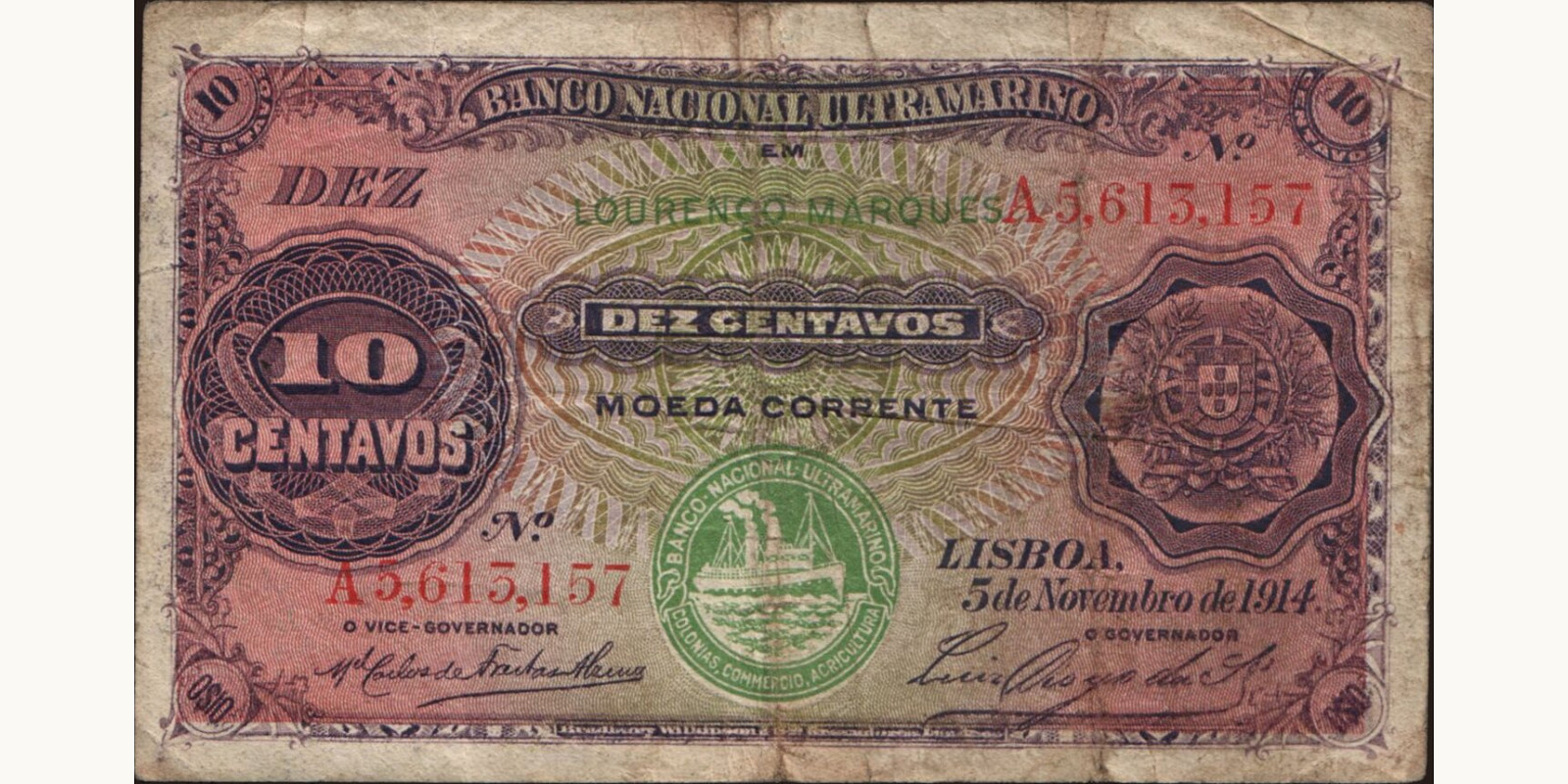 10 centavos 1914