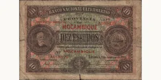 10 escudos 1921