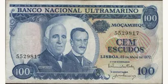 100 escudos 1972