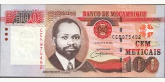 100 meticais 2006