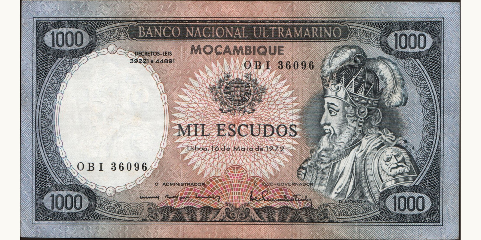 1000 escudos 1972