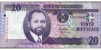 20 meticais 2006