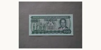 100 meticais 1983