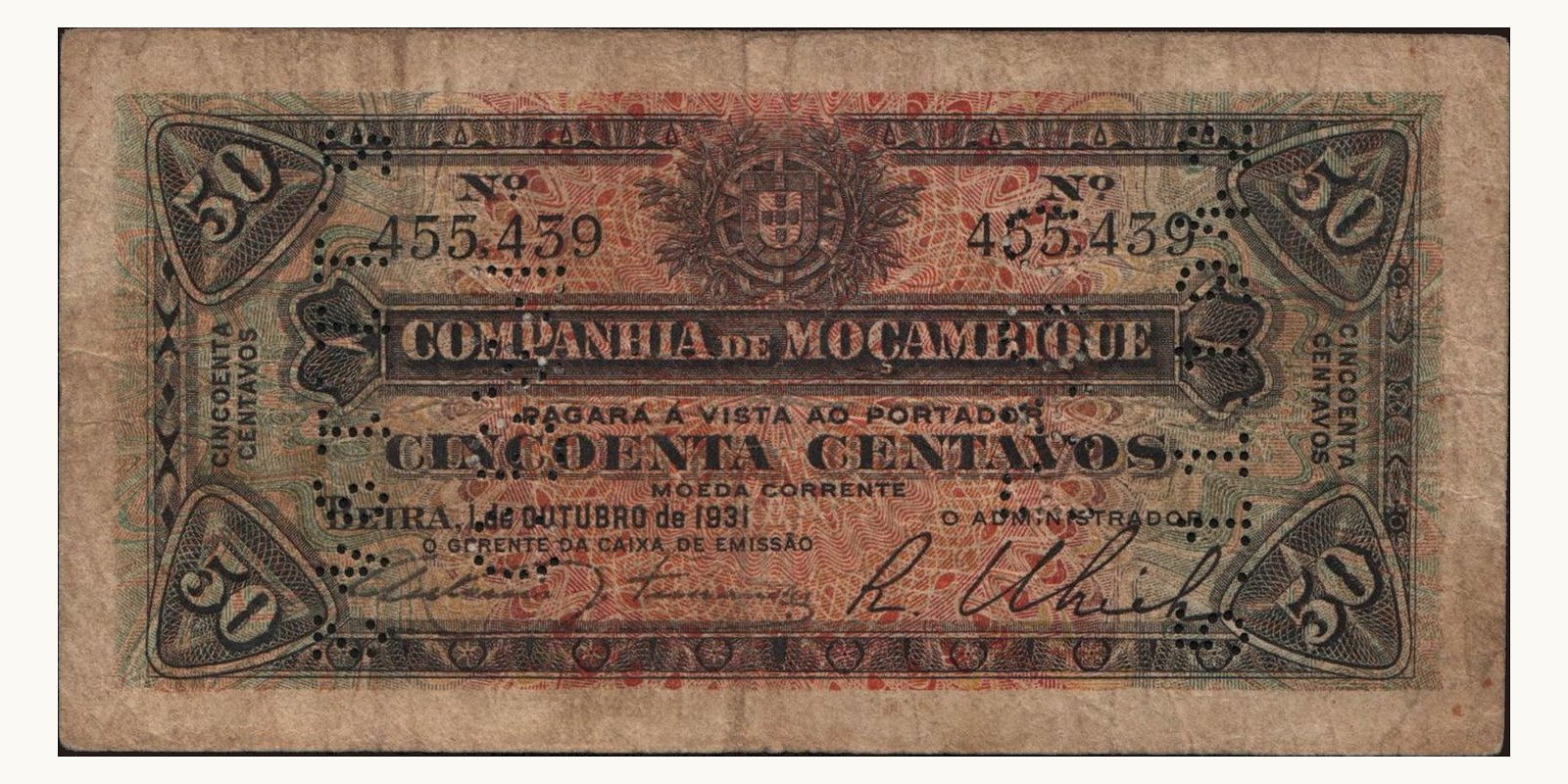 50 centavos 1931
