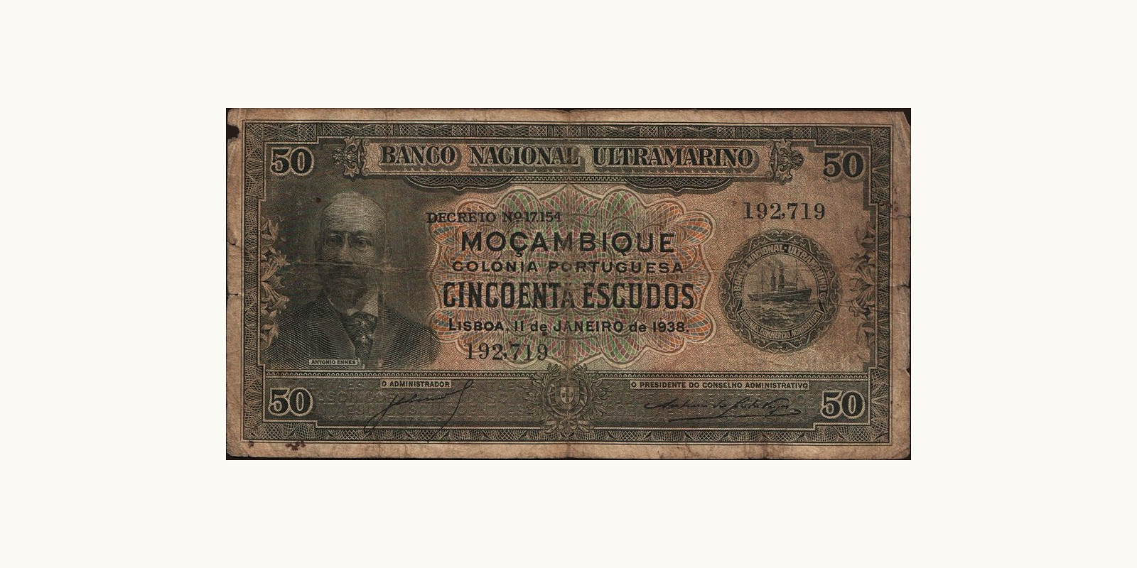50 escudos 1938