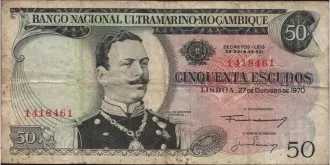 50 escudos 1970