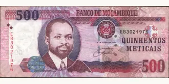 500 meticais 2006
