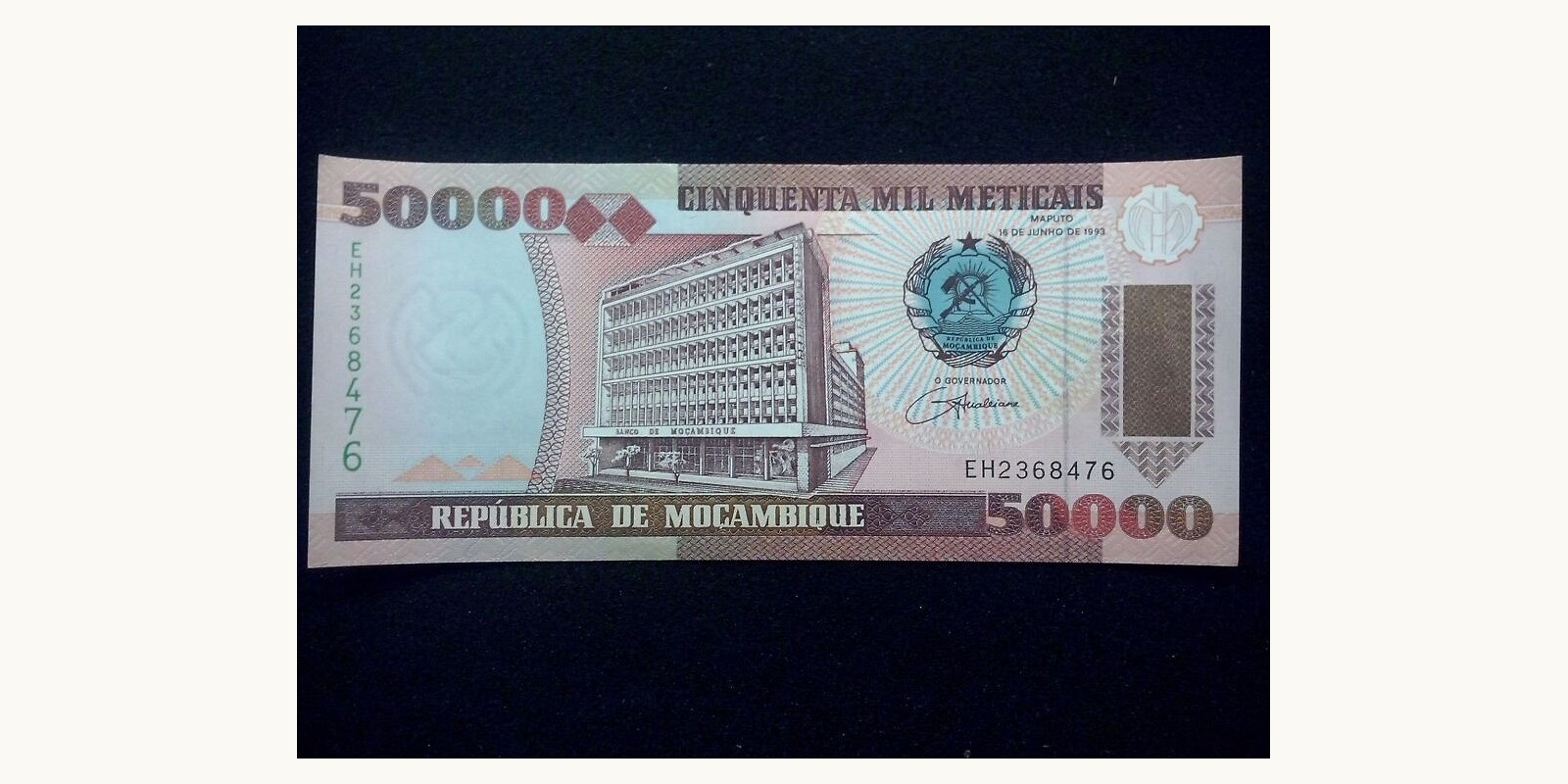 50000 meticais 1993