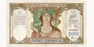 100 Francs 1957