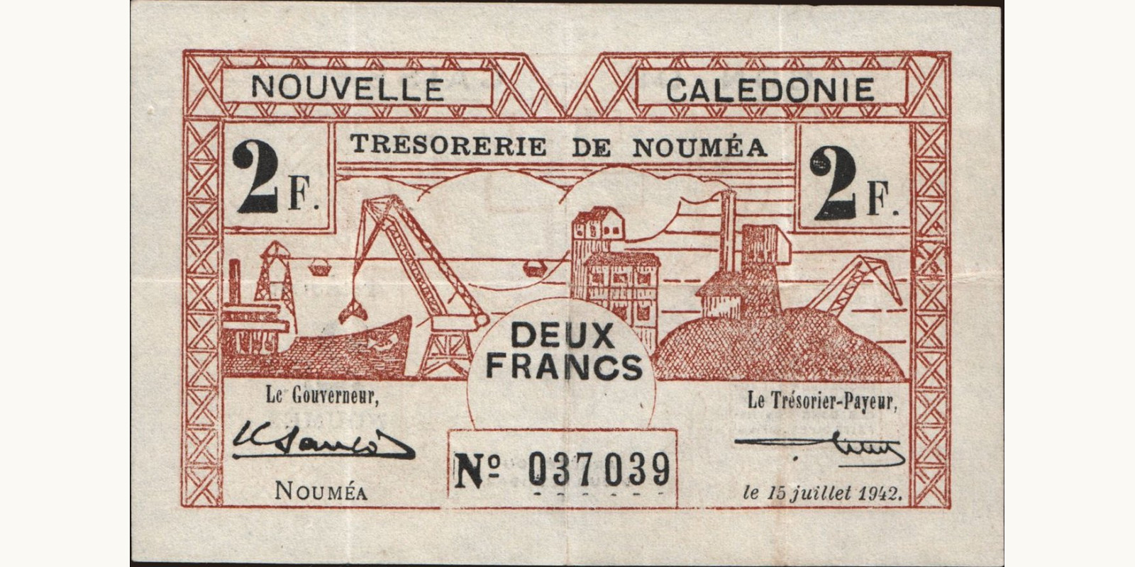 2 franc 1942