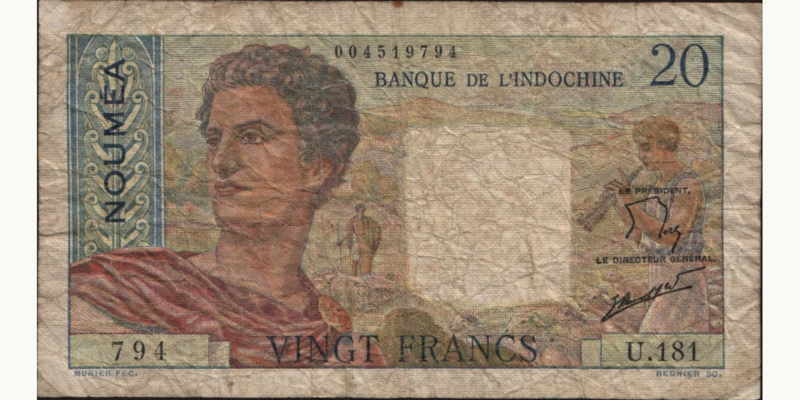 20 franc 1963