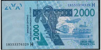 2000 francs 2018