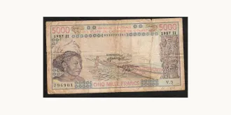 5000 francs 1987