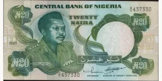 20 naira 2001