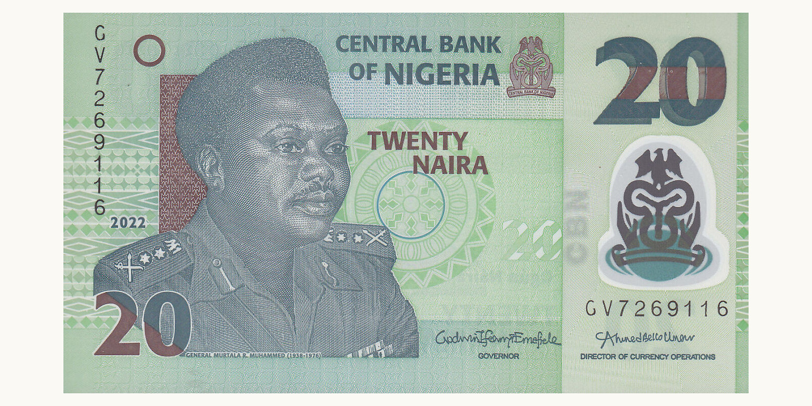 20 naira 2022