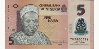 5 naira 2009