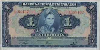1 cordobas 1941
