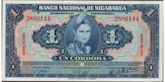 1 cordobas 1951