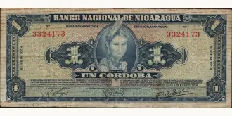 1 cordobas 1954