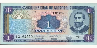 1 cordobas 1990