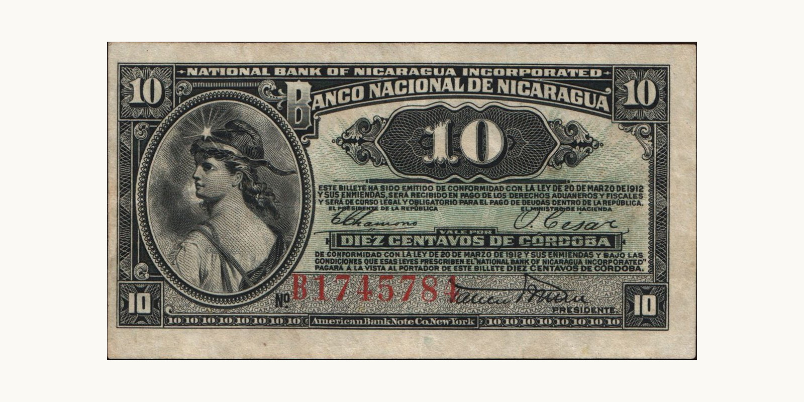 10 centavos 1912