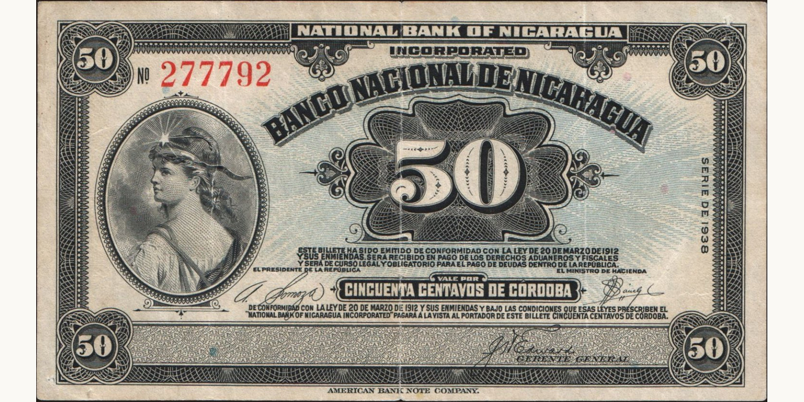 50 centavos 1938