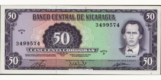 50 cordobas 1978