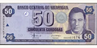 50 cordobas 2002