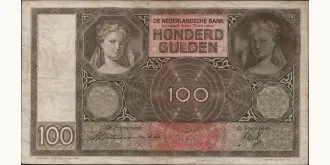 100 gulden 1939