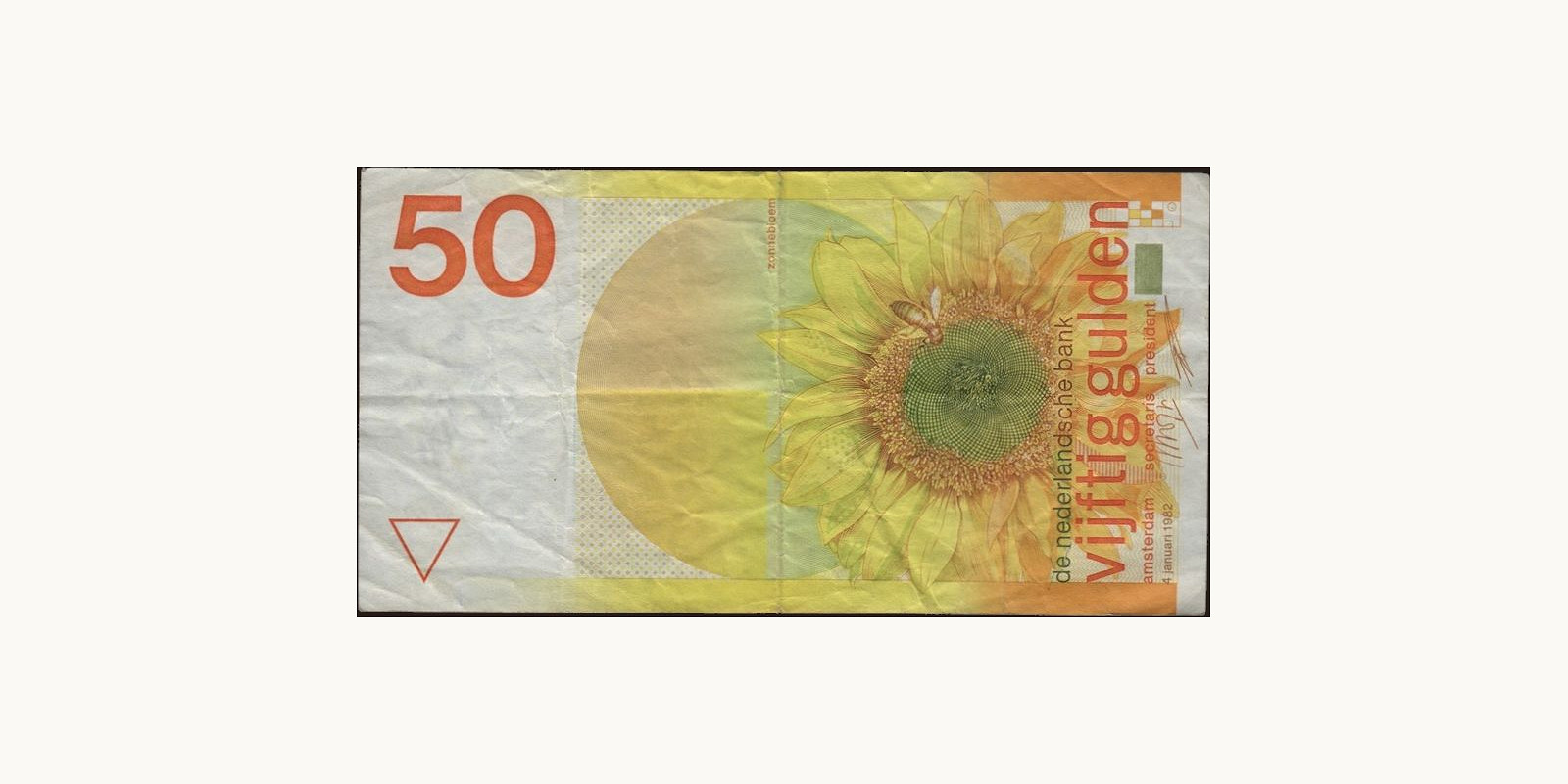 50 gulden Netherlands 1983 — Front side