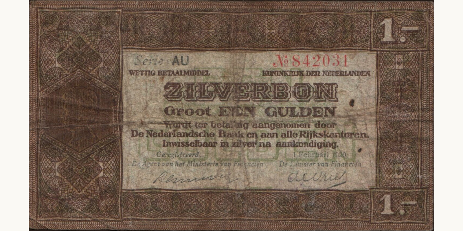 1 gulden 1920