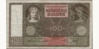 100 gulden 1940