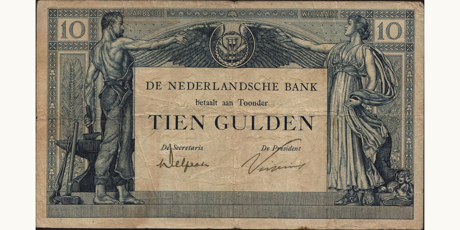 10 gulden 1921