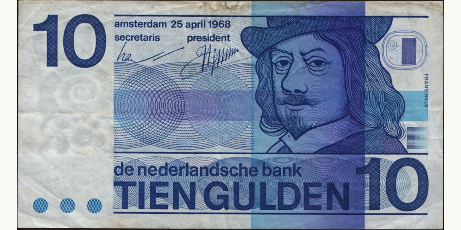 10 gulden 1968